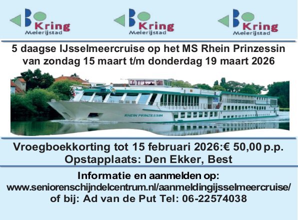 Ijsselmeercruise 15-19 maart