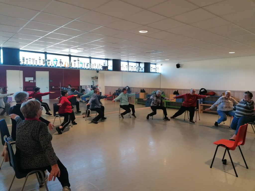 Stoelyoga gaat verder